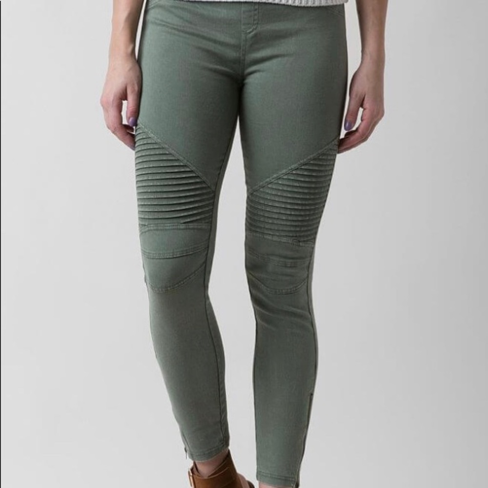 Beulah Ankle Zip Moto Jeggings